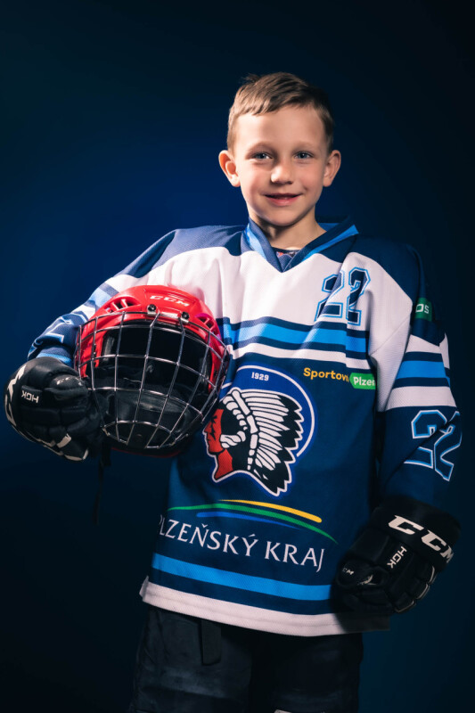 mladý hokejista